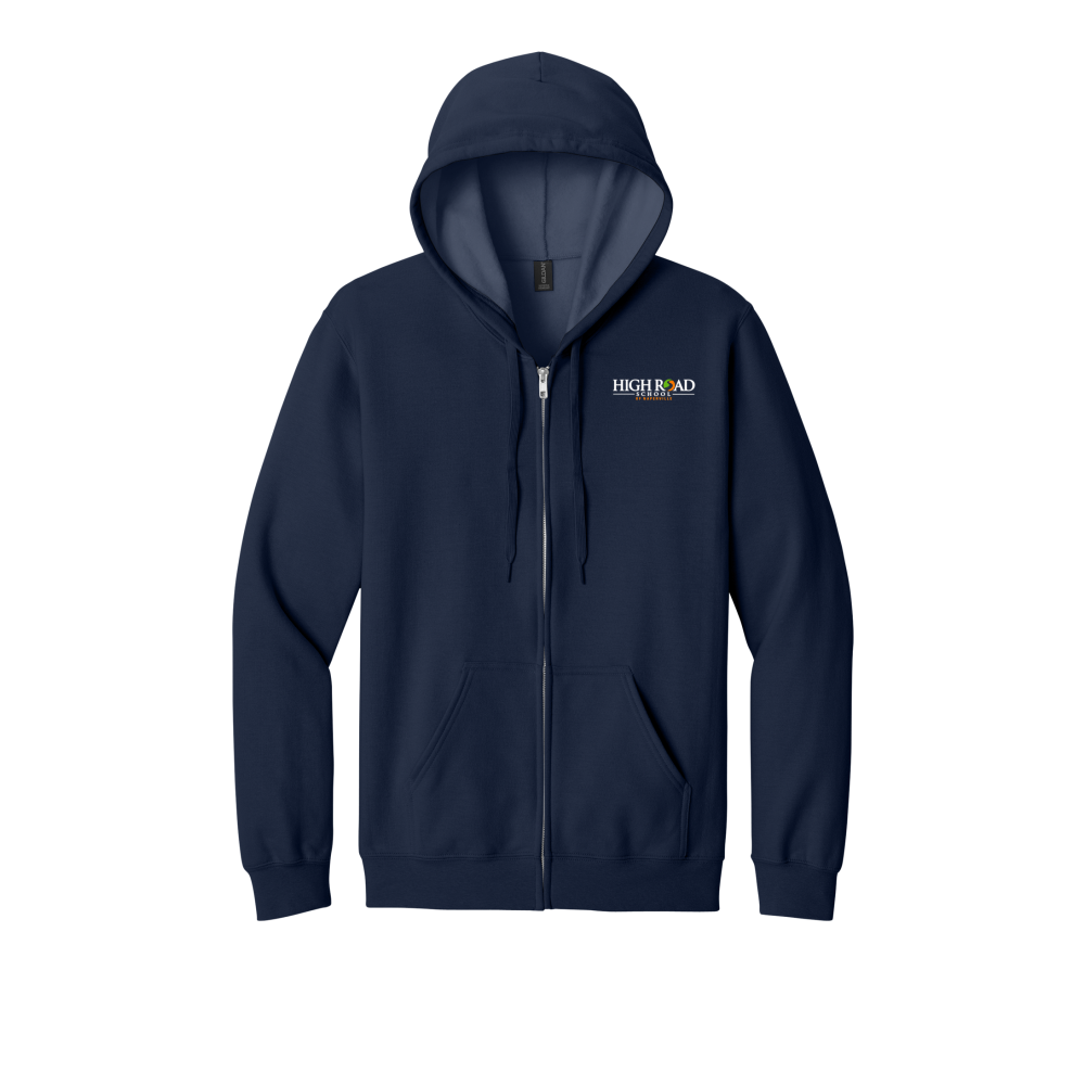 Gildan Softstyle® Midweight Fleece Full-Zip Hooded Sweatshirt - Logo 7.1