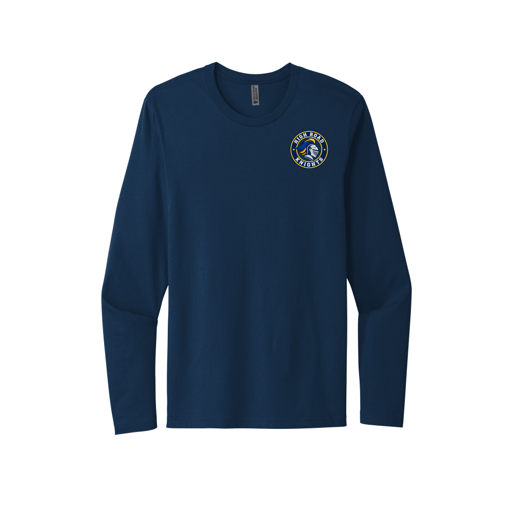 Next Level Apparel® Cotton Long Sleeve Tee - Logo 3