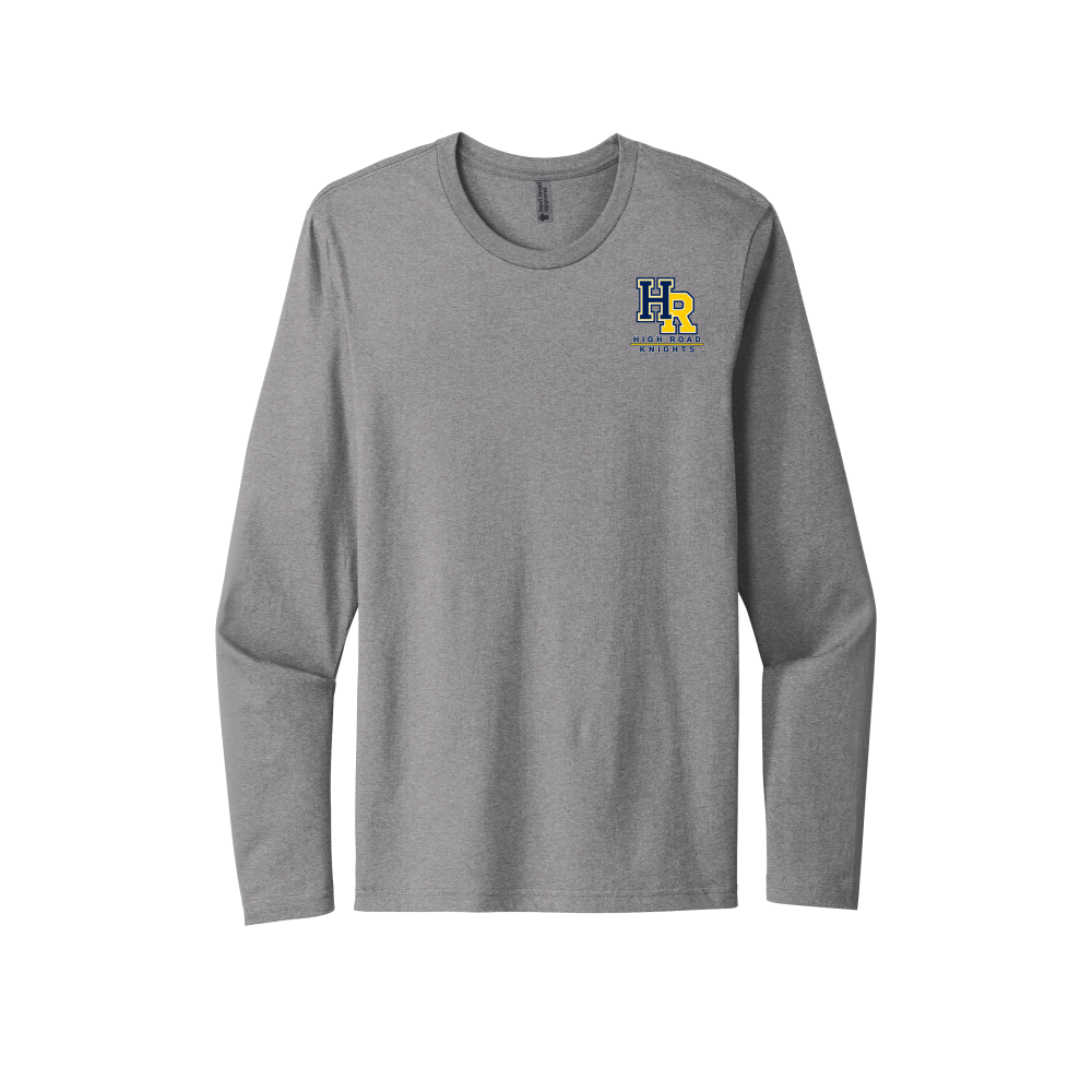 Next Level Apparel® Cotton Long Sleeve Tee - Logo 4